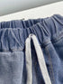 'Elowen' Button Up Denim Top & Shorts Set - Celes Fashion